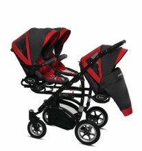 Babyactive Trippy 08 Rosso Universal stroller for triplets 2in1