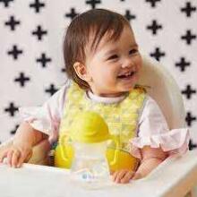 B.Box Sippy Cup Art.BB00507 Lemon Mācību krūzīte ar salmiņu un atsvaru,240ml