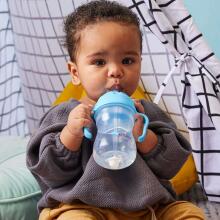 B.Box Sippy Cup Art.BB00519 Bubblegum Mācību krūzīte ar salmiņu un atsvaru,240ml