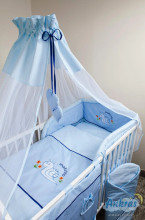 Ankars Art.WYC000002 Niebieski Canopy for baby crib with mosquito net