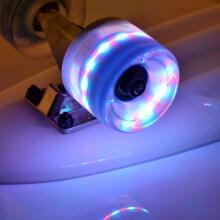 Meteor® SKATEBOARD METEOR WITH LED WHEELS  Art.23897 Детская роликовая доска (Скейтборд)