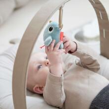 Done by Deer cozy lounger with activity arch Raffi Blue