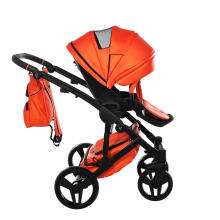Junama S Class Art.04 Orange Baby universal stroller 2 in 1