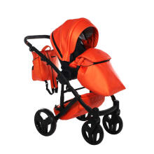 Junama S Class Art.04 Orange Baby universal stroller 2 in 1