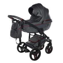 Junama S Class Art.06 Graphite Bērnu universālie ratiņi (rati) 2 vienā