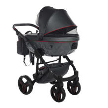 Junama S Class Art.06 Graphite Bērnu universālie ratiņi (rati) 2 vienā