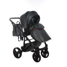 Junama S Class Art.06 Graphite Bērnu universālie ratiņi (rati) 2 vienā