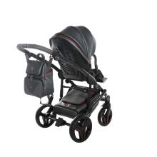 Junama S Class Art.06 Graphite Bērnu universālie ratiņi (rati) 2 vienā