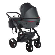 Junama S Class Art.06 Graphite Bērnu universālie ratiņi (rati) 2 vienā