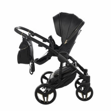 Junama S Class Art.07 Black Baby universal stroller 2 in 1