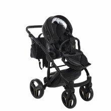 Junama S Class Art.07 Black Baby universal stroller 2 in 1