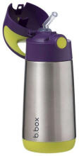 B.Box Insulated Bottle Art.BB00452 Passion Splash Термобутылка с силиконовой соломкой,350мл