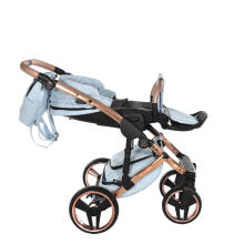 Junama Heart Art.HT-05 Blue Cooper Baby universal stroller 2 in 1