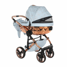 Junama Heart Art.HT-05 Blue Cooper Baby universal stroller 2 in 1