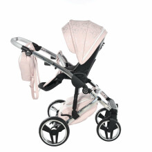 Junama Heart Art.HT-06 Pink Silver Baby universal stroller 2 in 1