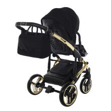 Junama Exclusive V2 Art.JG-01 Black Baby universal stroller 2 in 1