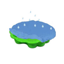 3toysm Art. 69482 Sandpit Big daisy green with cover