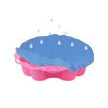 3toysm Art. 69484 Sandpit Big daisy pink with cover Песочница с покрытием