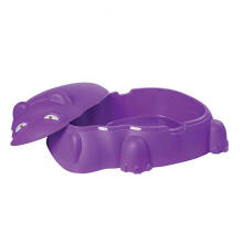 3toysm Art.18518 Sandpit Hipolit with cover purple Smilšu kaste