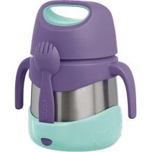 B.box Food Jar Art.BB400503 Lilac Pop Термос из нержавеющей стали 335мл