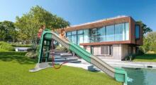 3toysm Art.561 Big slide, slide 4m length grey-turquoise