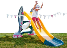 3toysm Art.T00738 Slide Elephant XXL  Детская горка 200см