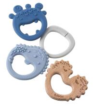 B.box Trio Teether Art.BB100208 Lullababy Blue