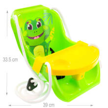 3toysm Art.12428 Baby swing 2 in 1 Frog Садовые качели 2 в 1