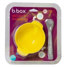 B.box Silicone Bowl Art.BB00473 Silikona bļodiņa ar piesūcekni ar karote