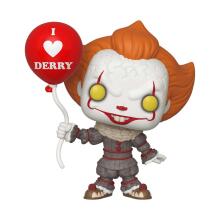 FUNKO POP! Vinila figūriņa: IT 2. nodaļa - Pennywise ar balonu, 9,5 cm