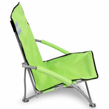 Folding deckchair green Spokey PANAMA
