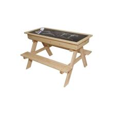 3toysm Art.ZOT Wooden garden set Комплект детской мебели для сада