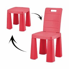 3toysm Art.4693 Plastic chair red