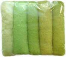 Wool Felt Art.VKMIX6-50  Vilnas Karsums 5 gab.(50gr.)