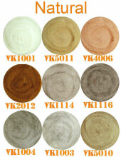 Wool Felt Art.VKMIX14-50 Шерсть разноцветная для Сухого и Мокрого валяния,5 шт.(50г)