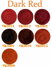 Wool Felt Art.VKMIX18-50 Шерсть разноцветная для Сухого и Мокрого валяния,5 шт.(50г)