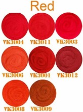 Wool Felt Art.VKMIX2-75 Шерсть разноцветная для Сухого и Мокрого валяния,6 шт.(75г)