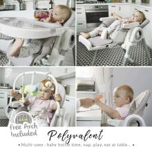 Sweety Fox Baby Highchair Art.Q1 Многофункциональный стульчик для кормления
