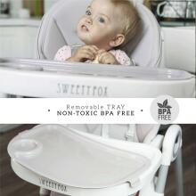 Sweety Fox Baby Highchair Art.Q1 Многофункциональный стульчик для кормления