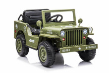 Toma Jeep Art.JH103 Olive Green Mašīna ar akumulatoru un tālvadības pultu