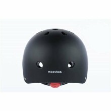 Moovkee Helmet Art.152060 Black Сертифицированный, регулируемый шлем/каска для детей  (48-55 cm)