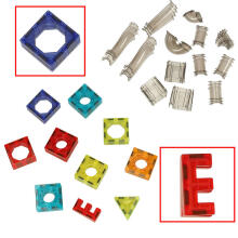 Ikonka Art.KX4772 Klocki magnetyczne marble tor kulkowy z dźwiękiem muzyką 118 elementów