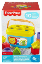 Fisher Price Baby's First Blocks Art. FFC84 Spainītis ar klučiem