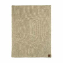 Elodie Details Wool Knitted Blanket 100x75 cm, Pure Khaki