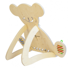 Beloved Boards Art.BBO001 Nordic Blue Izglītojošais aktivitāšu dēlis  Lācis