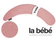 La Bebe™ Moon Maternity Pillow Art.152340 Old Rose Подушка-подковка для беременных с наполнителем из полистерола