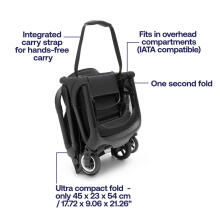 Bugaboo Butterfly Art.152370 Dusty Pink Детская прогулочная коляска