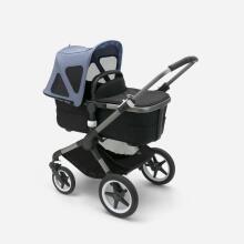 Bugaboo Fox/Cameleon3/Lynx breezy sun canopy v2 Art.152381 Dark Cherry Saules aizsardzība