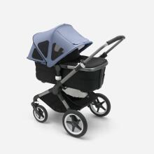 Bugaboo Fox/Cameleon3/Lynx breezy sun canopy v2 Art.152381 Dark Cherry Saules aizsardzība