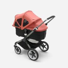 Bugaboo Fox/Cameleon3/Lynx breezy sun canopy v2 Art.100221010 Sunrise Red Saules aizsardzība